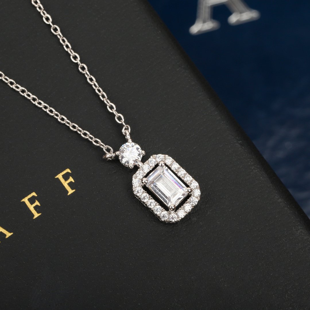constellation emerald cut diamond pendant constellation emerald cut diamond pendant