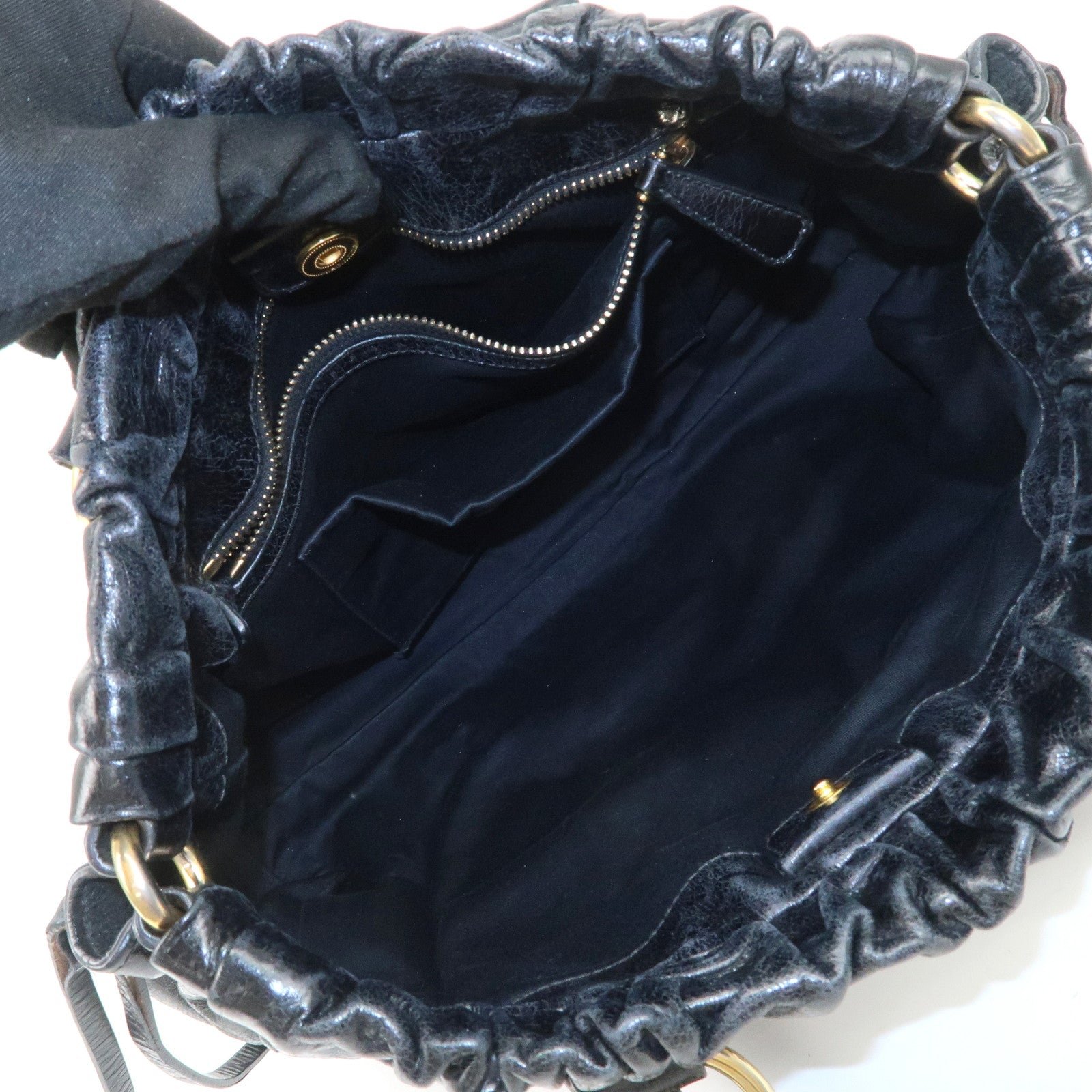 miu miu patent leather 2way tote bag shoulder bag black rt0383 miu miu patent leather 2way tote bag shoulder bag black rt0383
