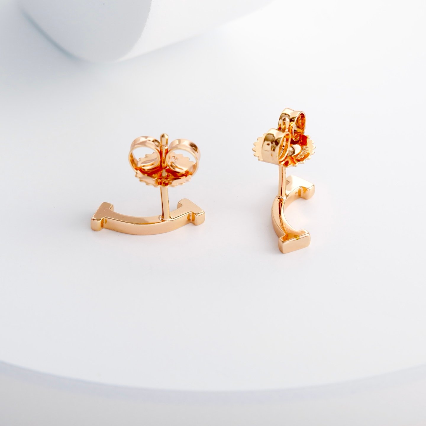 tiffany t smile mini earrings in white gold tiffany t smile mini earrings in white gold