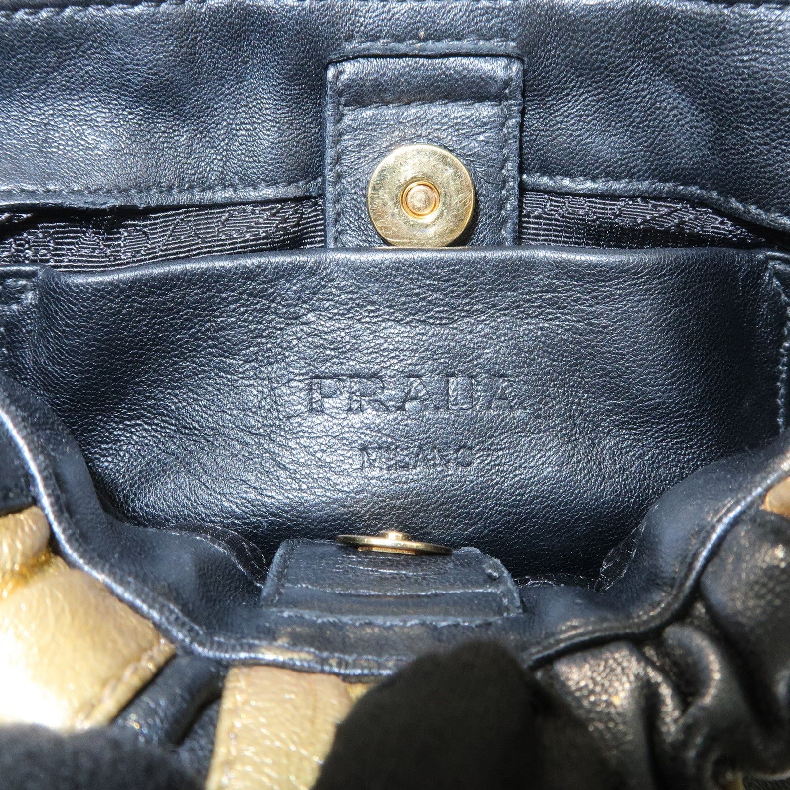 prada leather hand bag black gold hardware prada leather hand bag black gold hardware