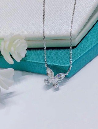 double butterfly silhouette diamond pendant double butterfly silhouette diamond pendant
