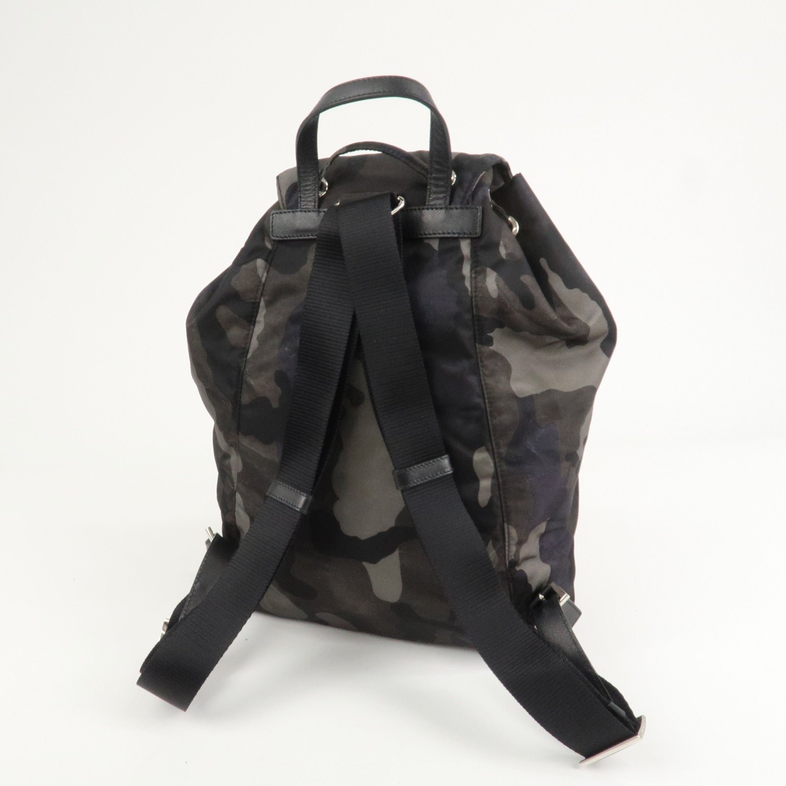 prada triangle logo nylon camouflage backpack ruck sack bz0032 prada triangle logo nylon camouflage backpack ruck sack bz0032