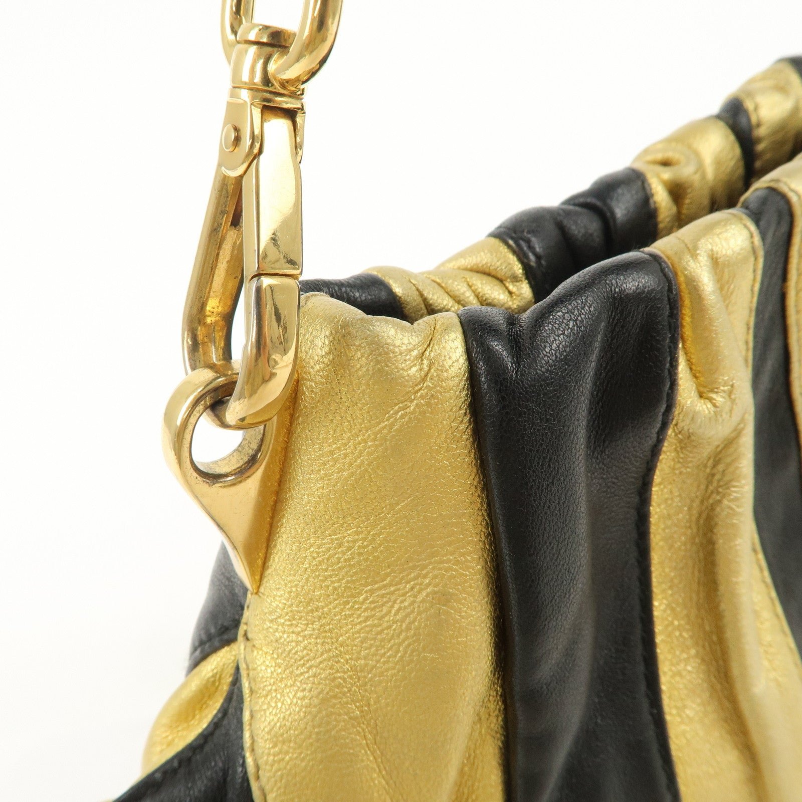 prada leather hand bag black gold hardware prada leather hand bag black gold hardware