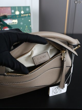 small puzzle edge bag in soft grained calfskin small puzzle edge bag in soft grained calfskin