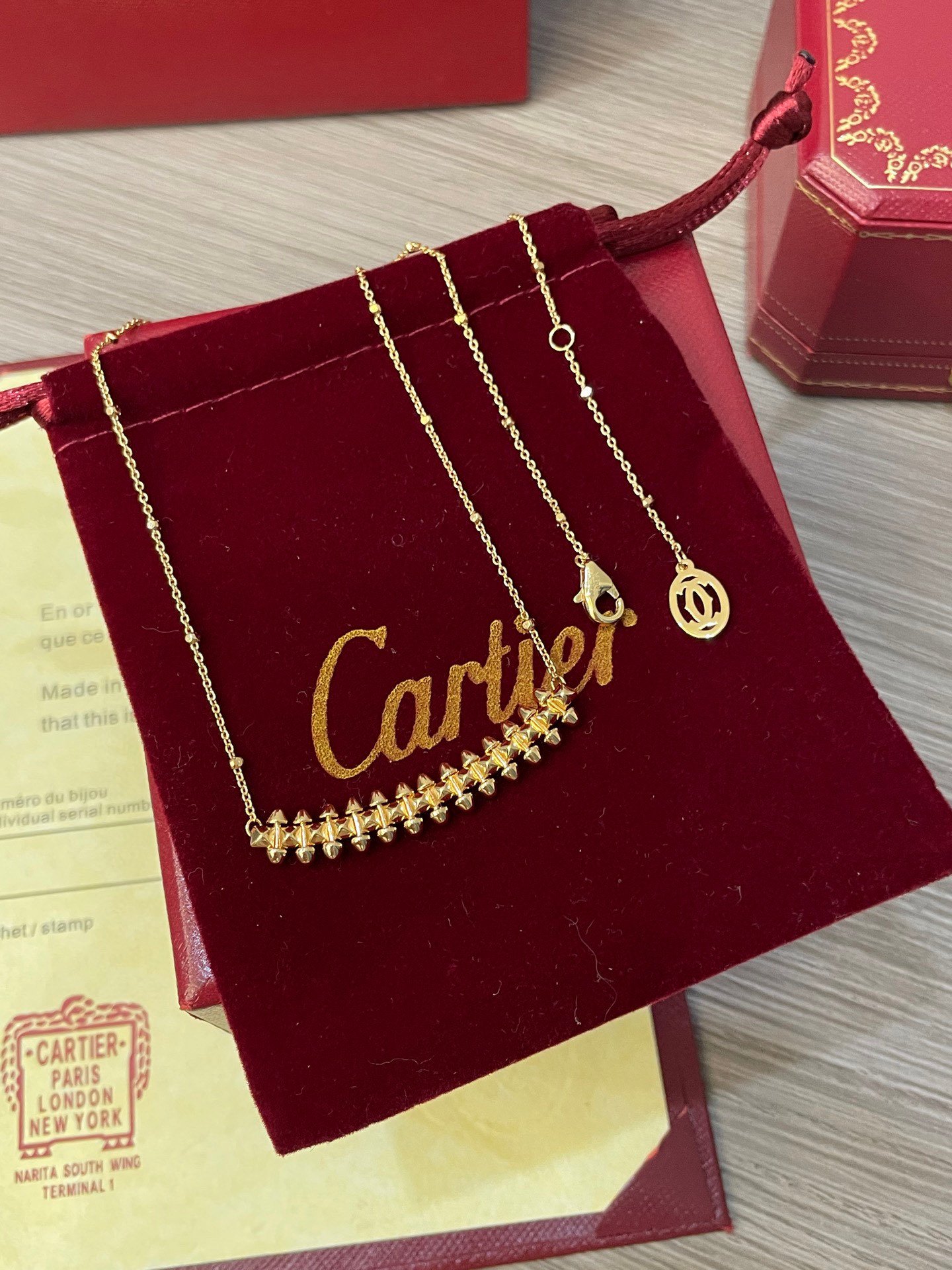 clash de cartier necklace small model clash de cartier necklace small model