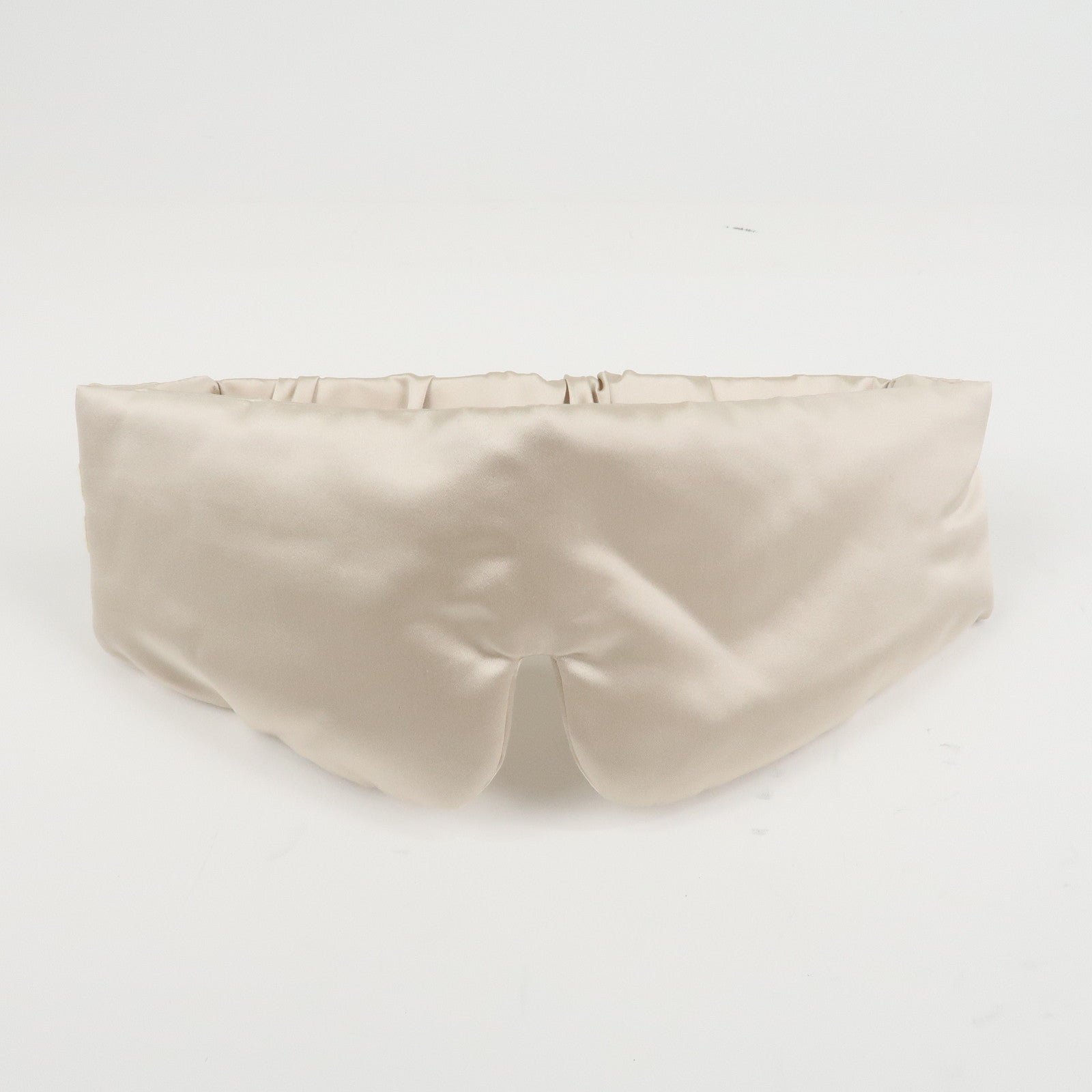 miu miu matelasse leather pouch silk eye mask gold used miu miu matelasse leather pouch silk eye mask gold used