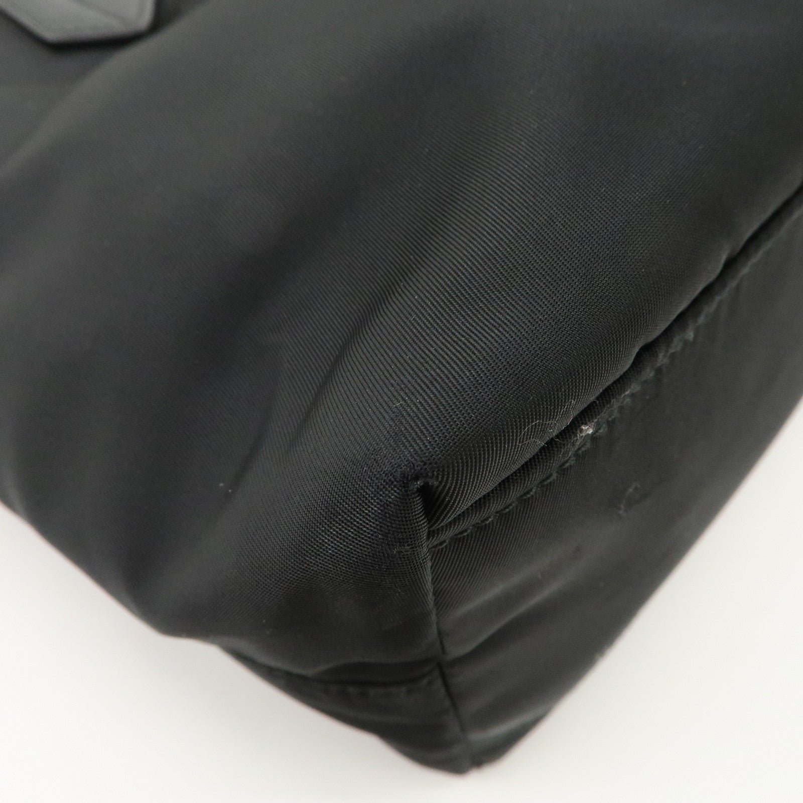 prada nylon leather hand bag black gold hardware 1ba084 prada nylon leather hand bag black gold hardware 1ba084