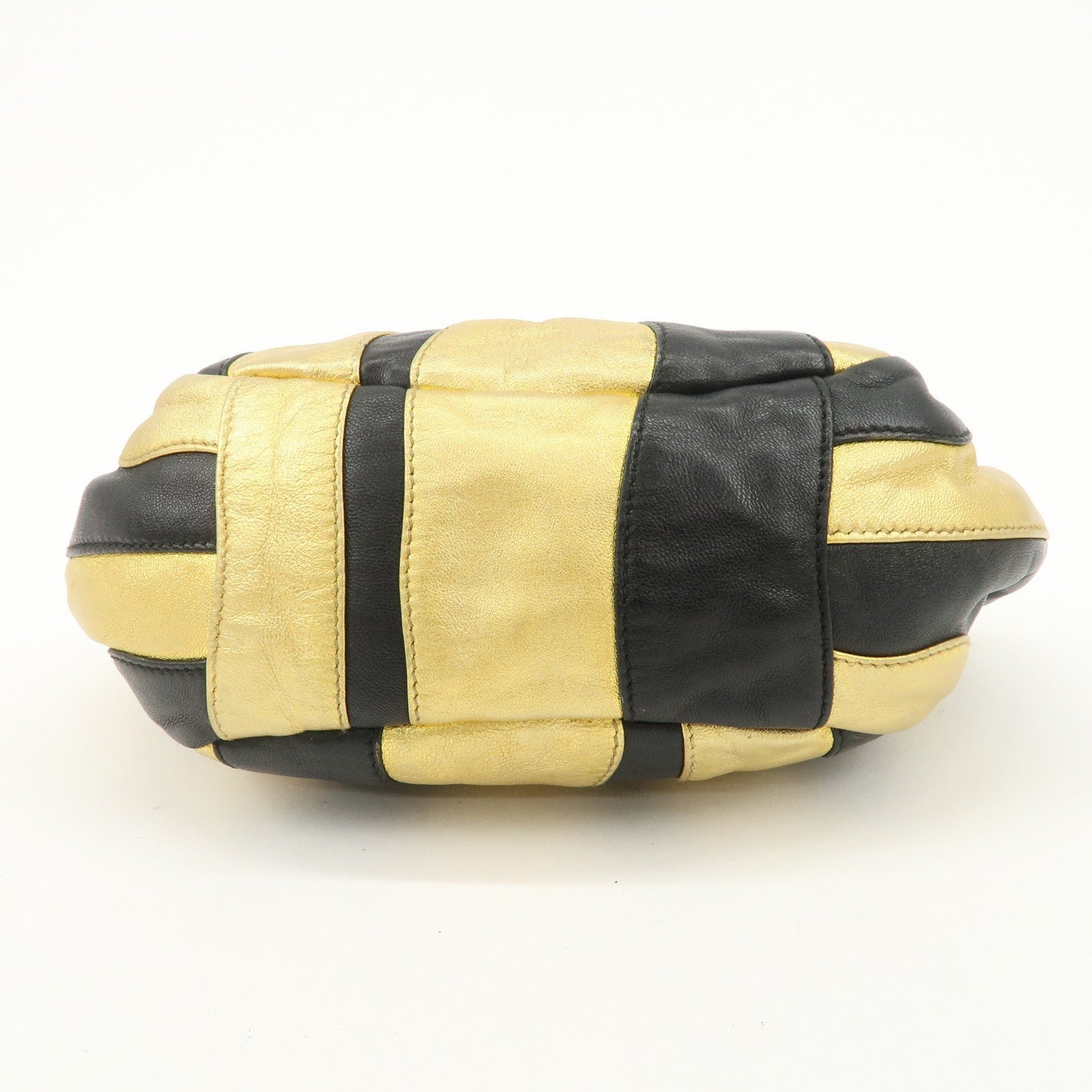 prada leather hand bag black gold hardware prada leather hand bag black gold hardware
