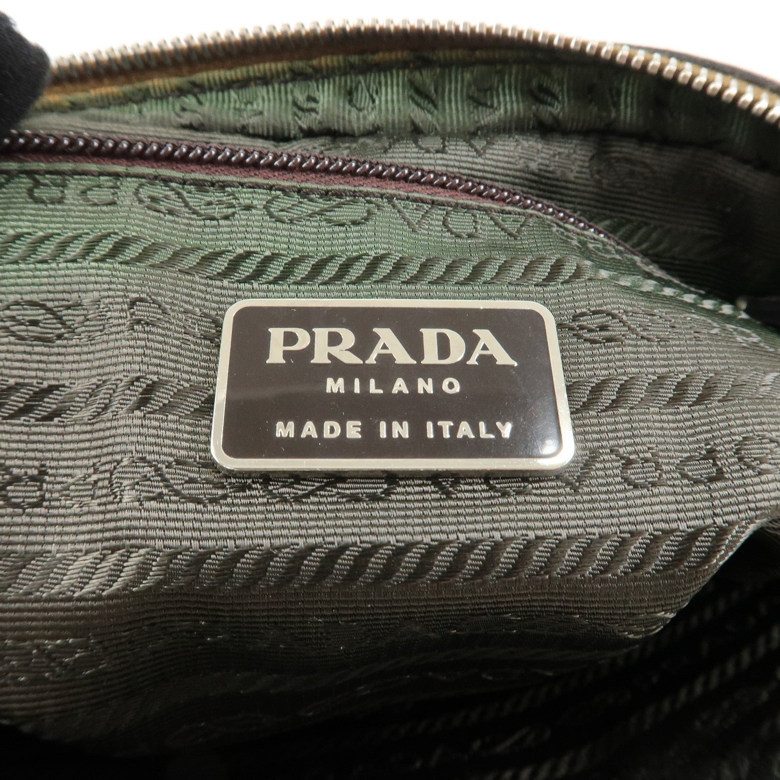 prada leather shoulder bag hand bag bi color mustard brown used prada leather shoulder bag hand bag bi color mustard brown used