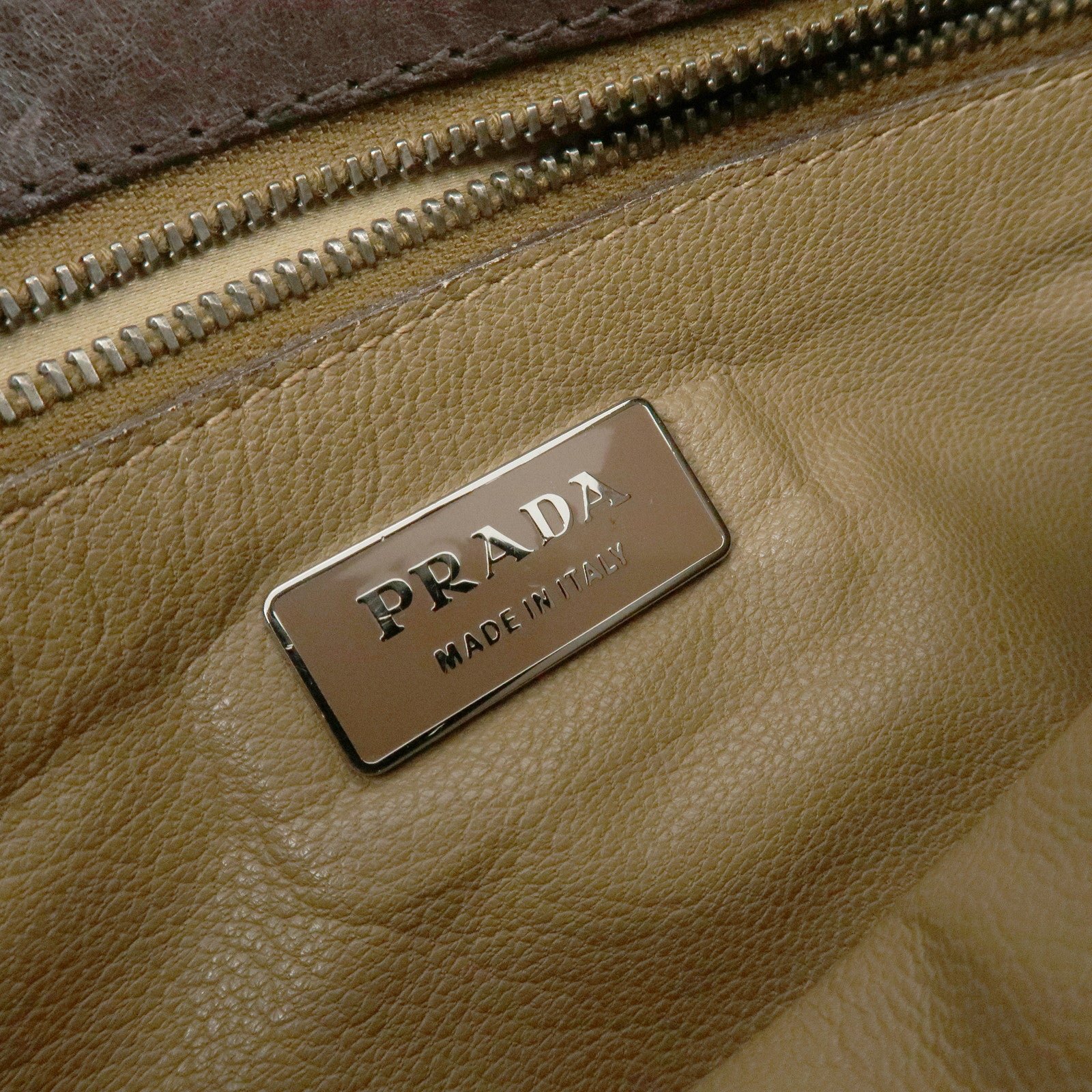 prada logo leather shoulder bag crossbody bag brown prada logo leather shoulder bag crossbody bag brown