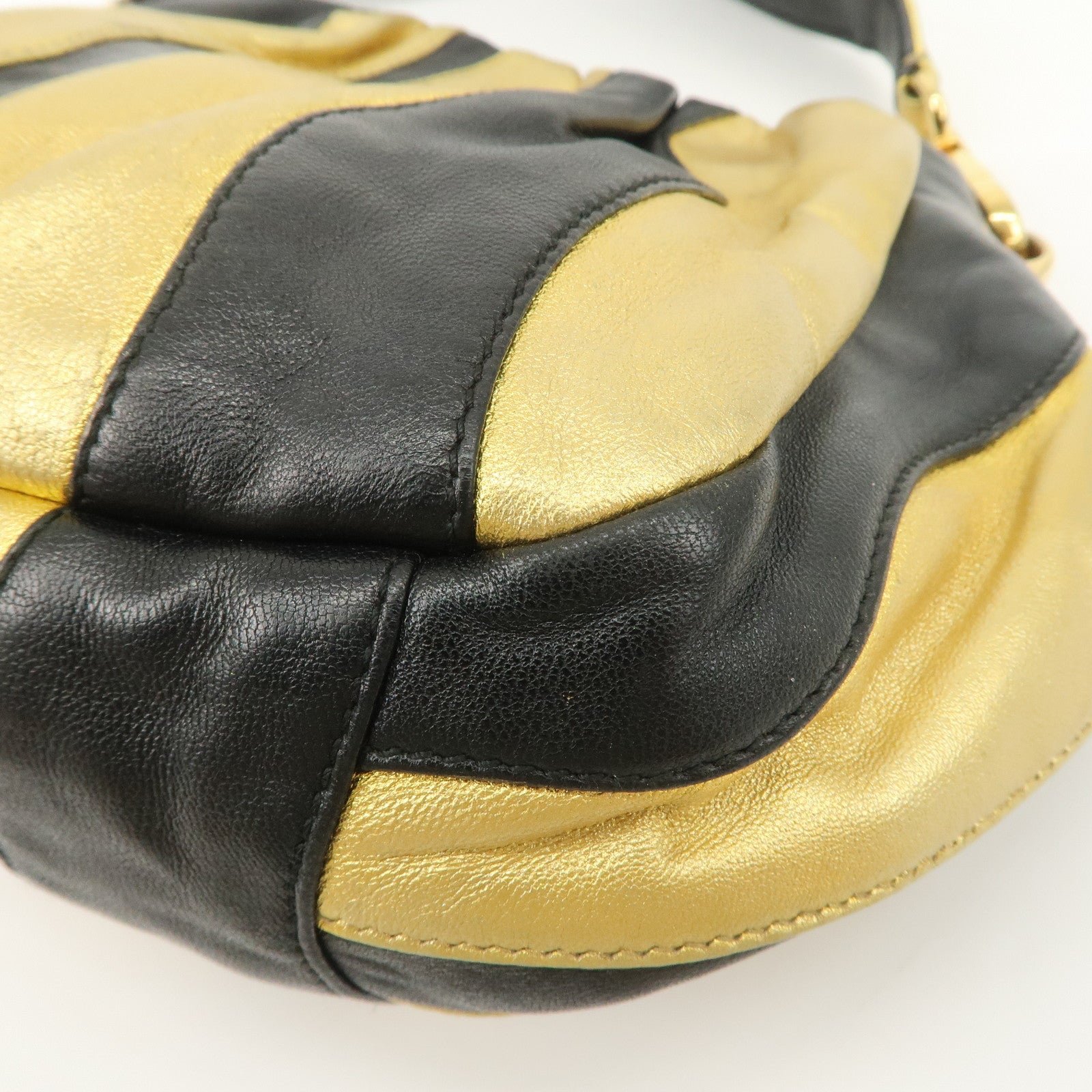 prada leather hand bag black gold hardware prada leather hand bag black gold hardware