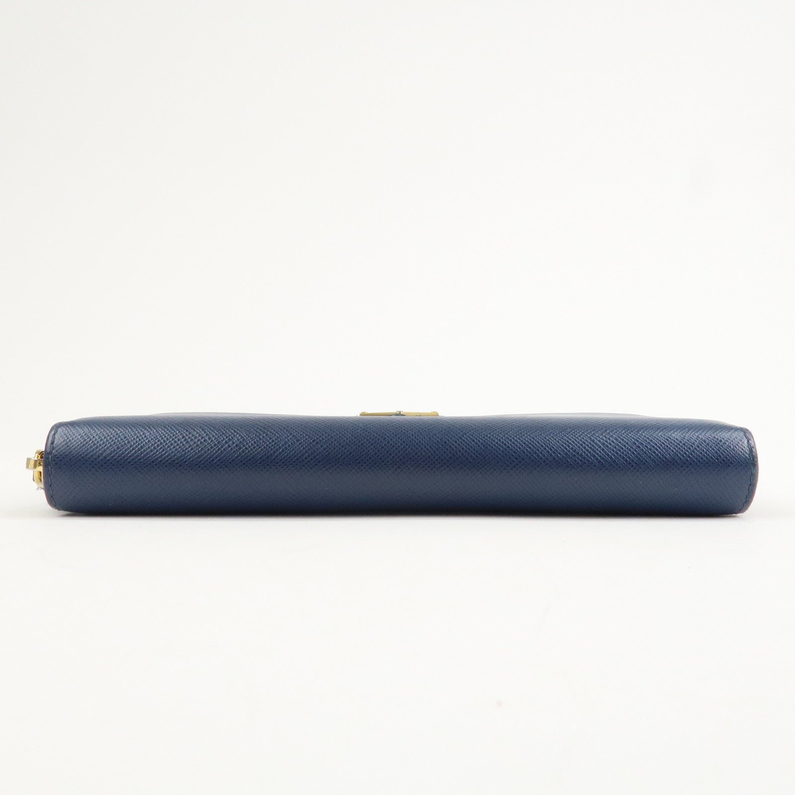 prada triangle logo saffiano leather zippy long wallet navy 1ml506 prada triangle logo saffiano leather zippy long wallet navy 1ml506