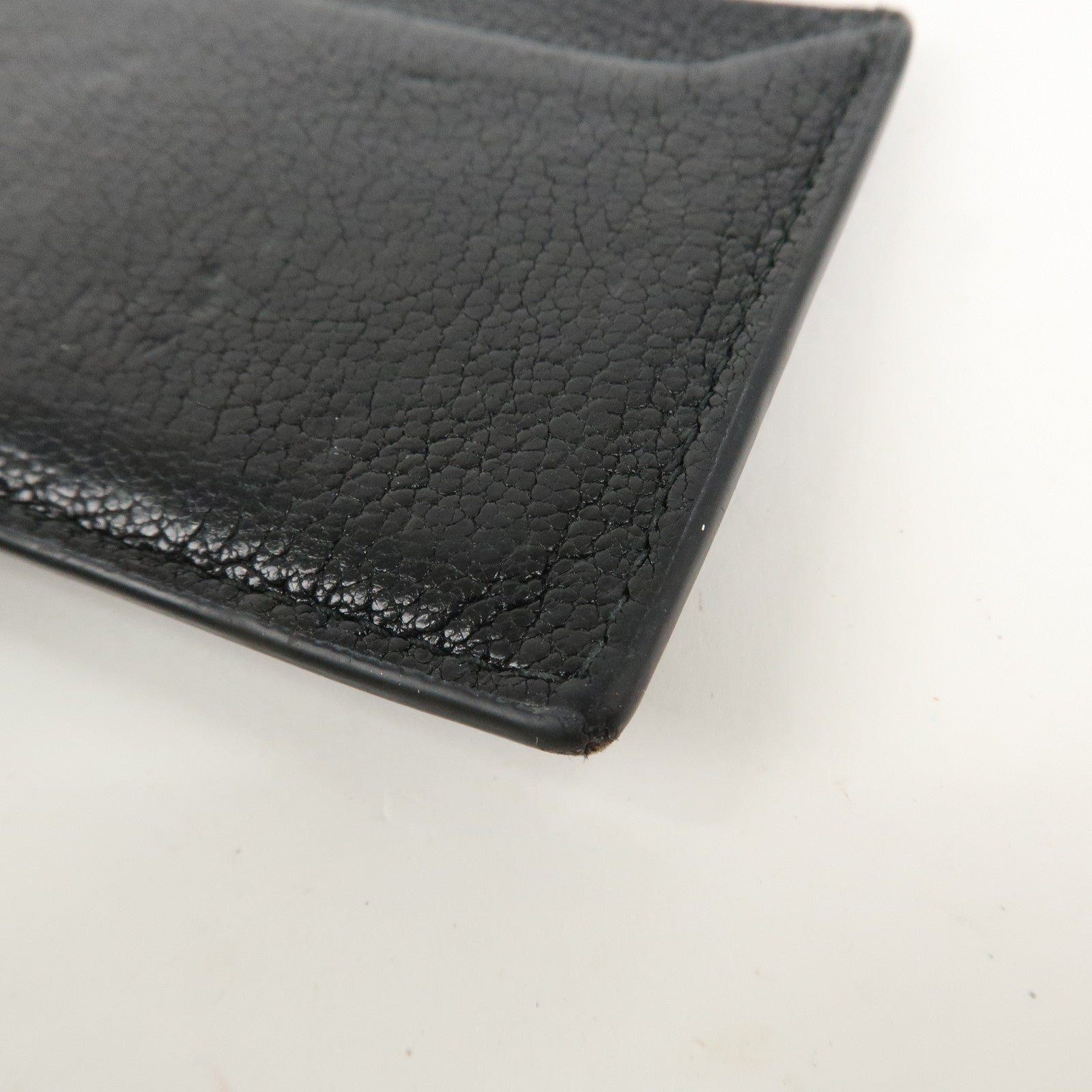miu miu leather ribbon card case black gold hardware 5mc208 used miu miu leather ribbon card case black gold hardware 5mc208 used
