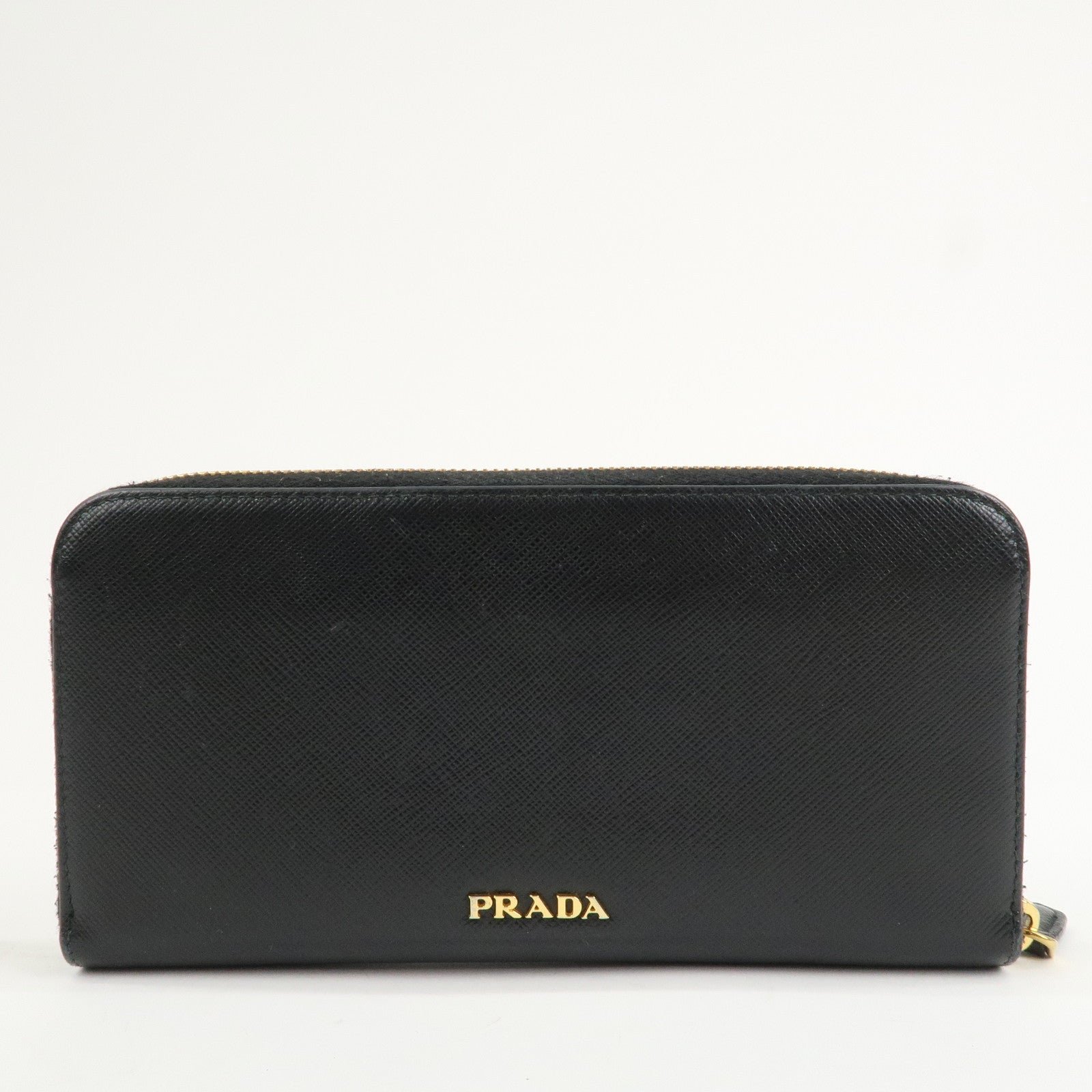 prada logo saffiano leather zippy long wallet black 1ml506 prada logo saffiano leather zippy long wallet black 1ml506