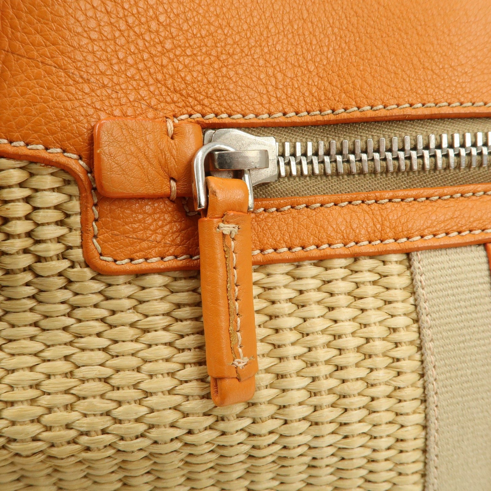 prada triangle logo raffia leather shoulder bag beige orange prada triangle logo raffia leather shoulder bag beige orange