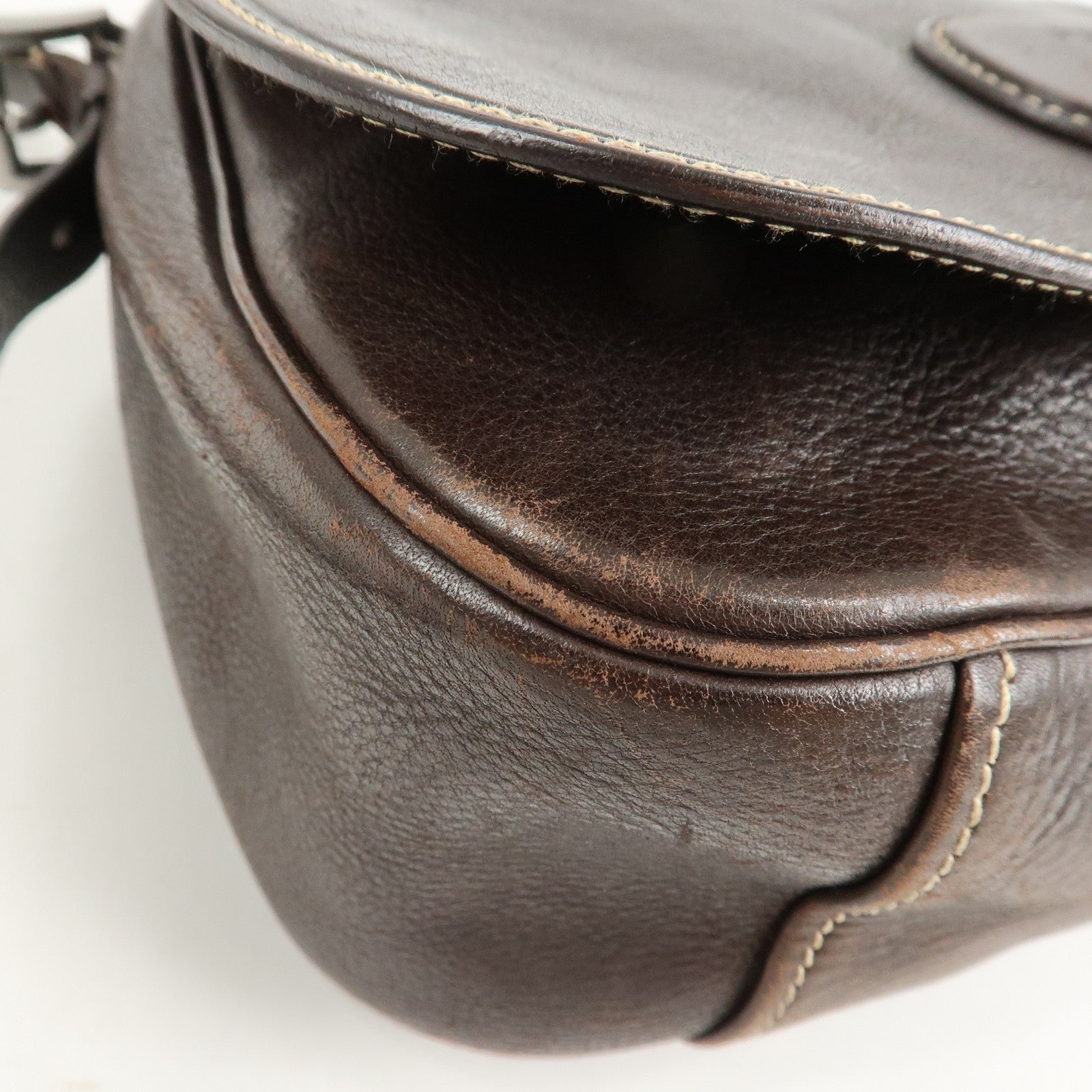 prada logo leather shoulder bag crossbody bag brown prada logo leather shoulder bag crossbody bag brown