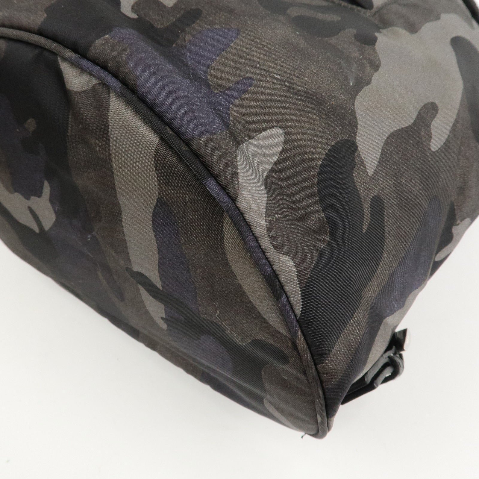 prada triangle logo nylon camouflage backpack ruck sack bz0032 prada triangle logo nylon camouflage backpack ruck sack bz0032