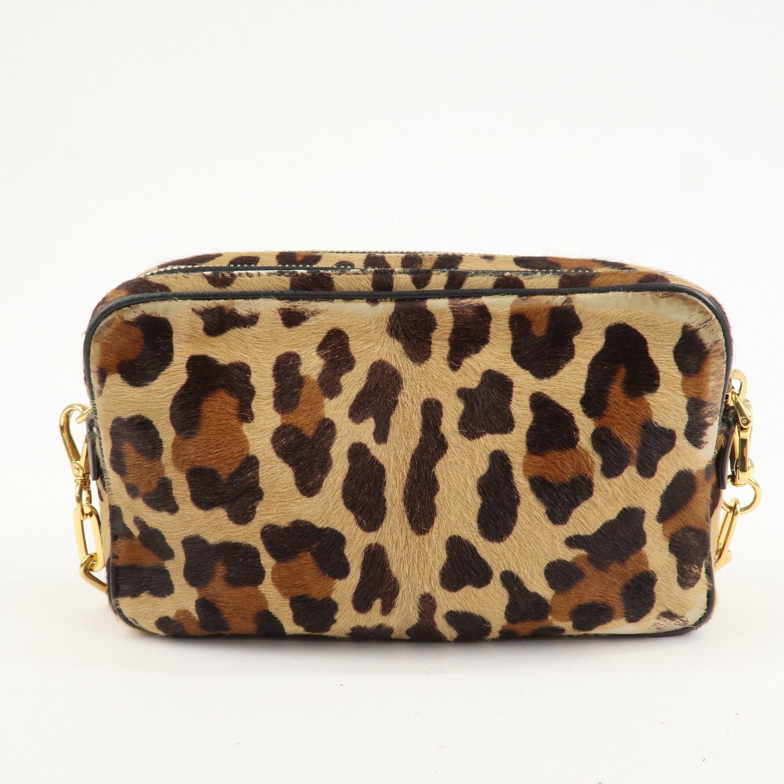 miu miu unborn calf leather shoulder bag beige brown used miu miu unborn calf leather shoulder bag beige brown used