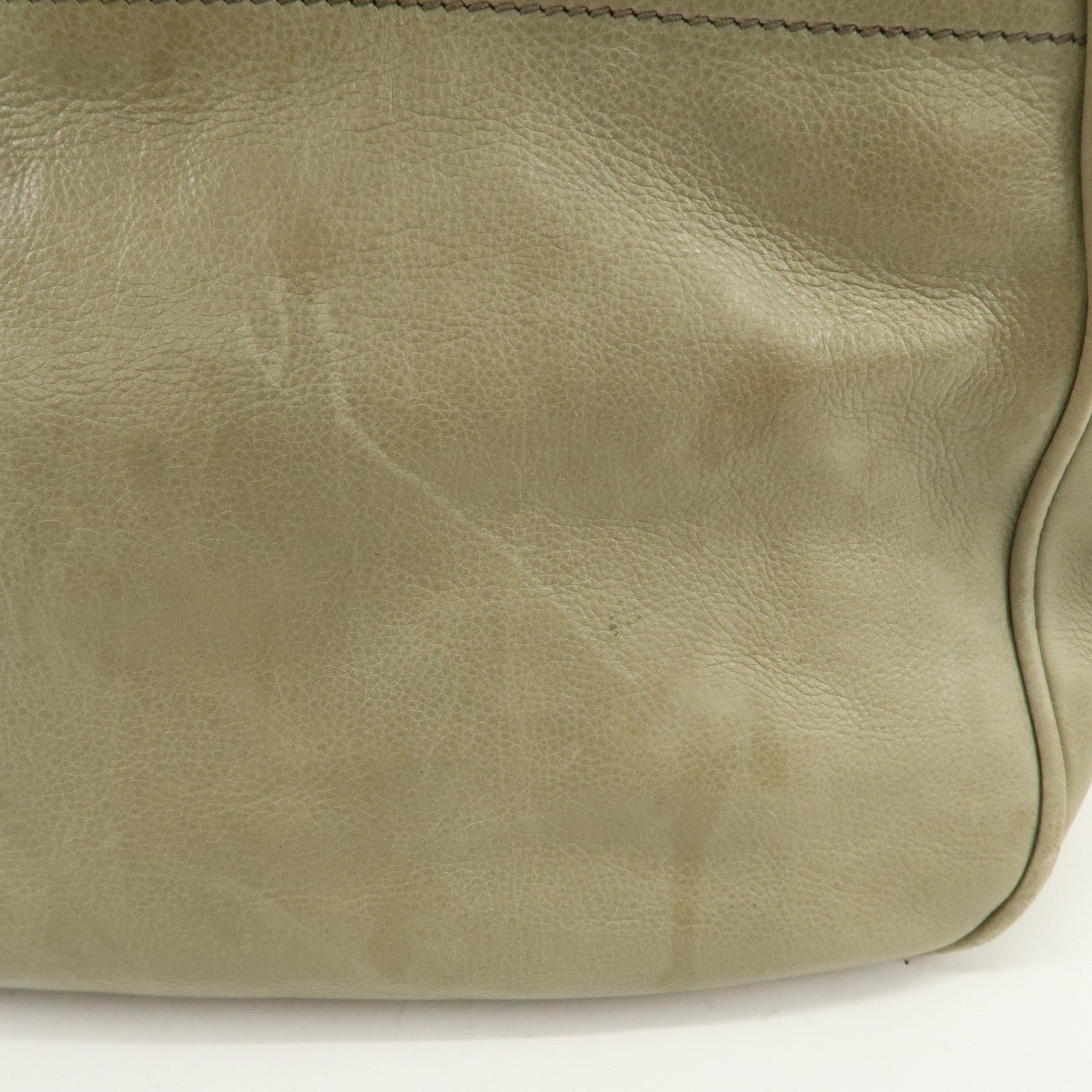 prada logo ribon leather 2way tote bag hand bag beige gold hdw bn2245 used prada logo ribon leather 2way tote bag hand bag beige gold hdw bn2245 used