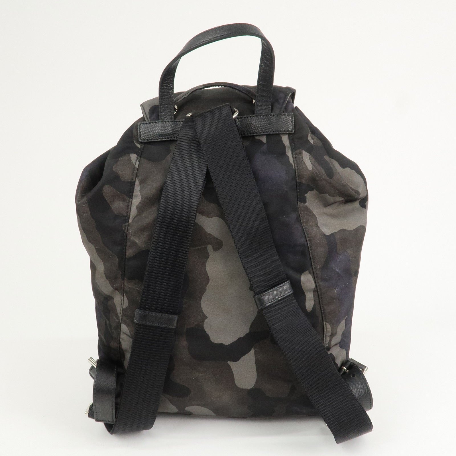 prada triangle logo nylon camouflage backpack ruck sack bz0032 prada triangle logo nylon camouflage backpack ruck sack bz0032