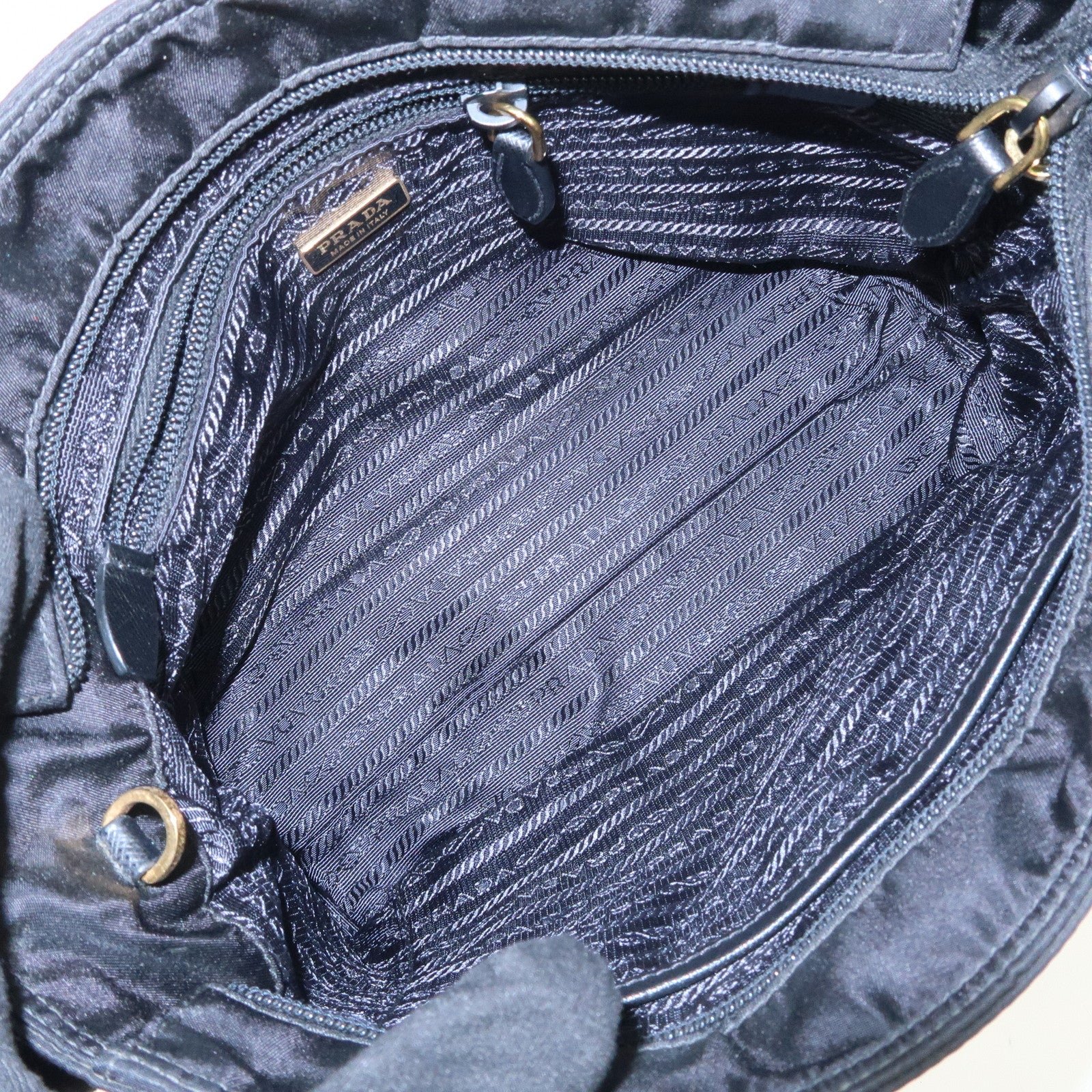 prada nylon leather hand bag black gold hardware 1ba084 prada nylon leather hand bag black gold hardware 1ba084