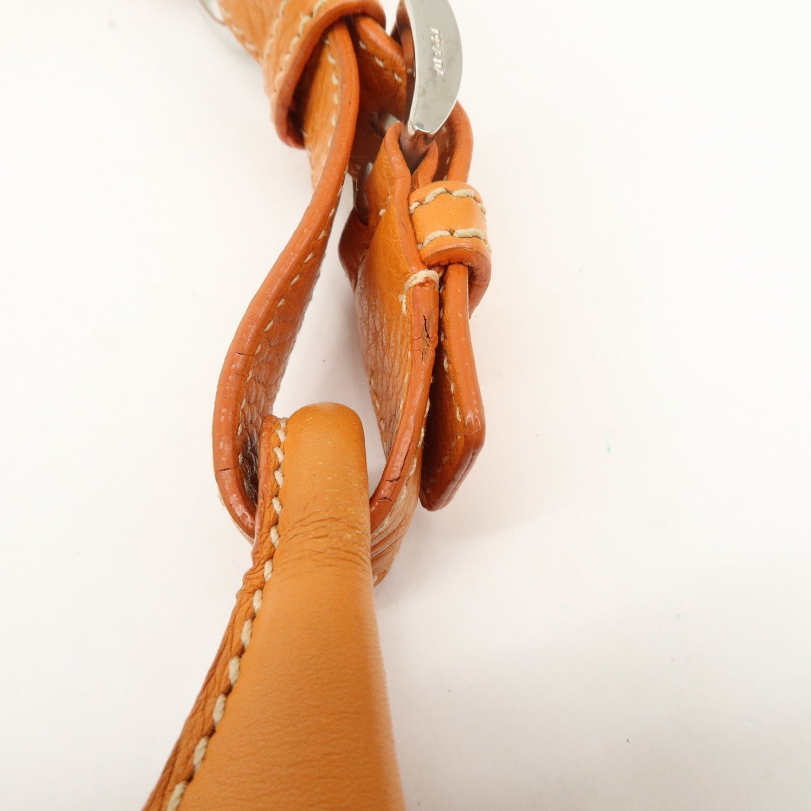 prada triangle logo raffia leather shoulder bag beige orange prada triangle logo raffia leather shoulder bag beige orange
