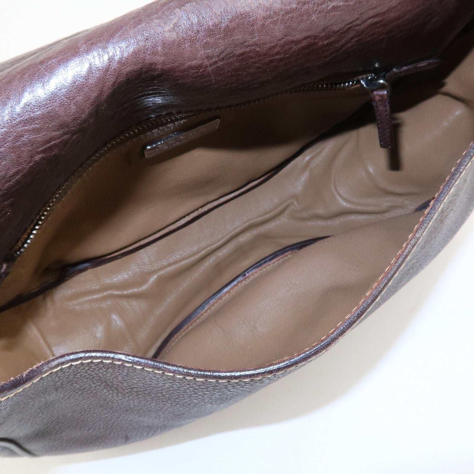 prada logo leather shoulder bag crossbody bag brown prada logo leather shoulder bag crossbody bag brown