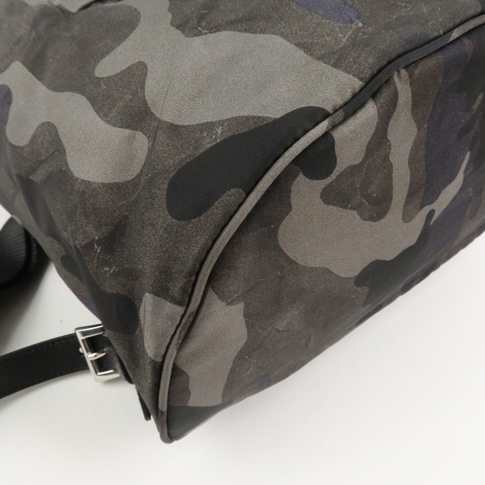 prada triangle logo nylon camouflage backpack ruck sack bz0032 prada triangle logo nylon camouflage backpack ruck sack bz0032