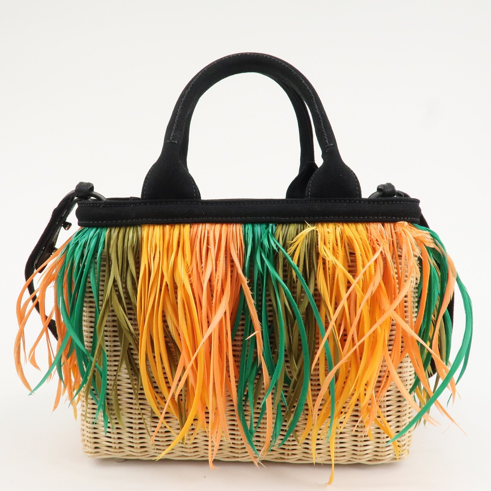 prada wicker canvas basket bag beige multicolor silver hdw 1bg835 used prada wicker canvas basket bag beige multicolor silver hdw 1bg835 used