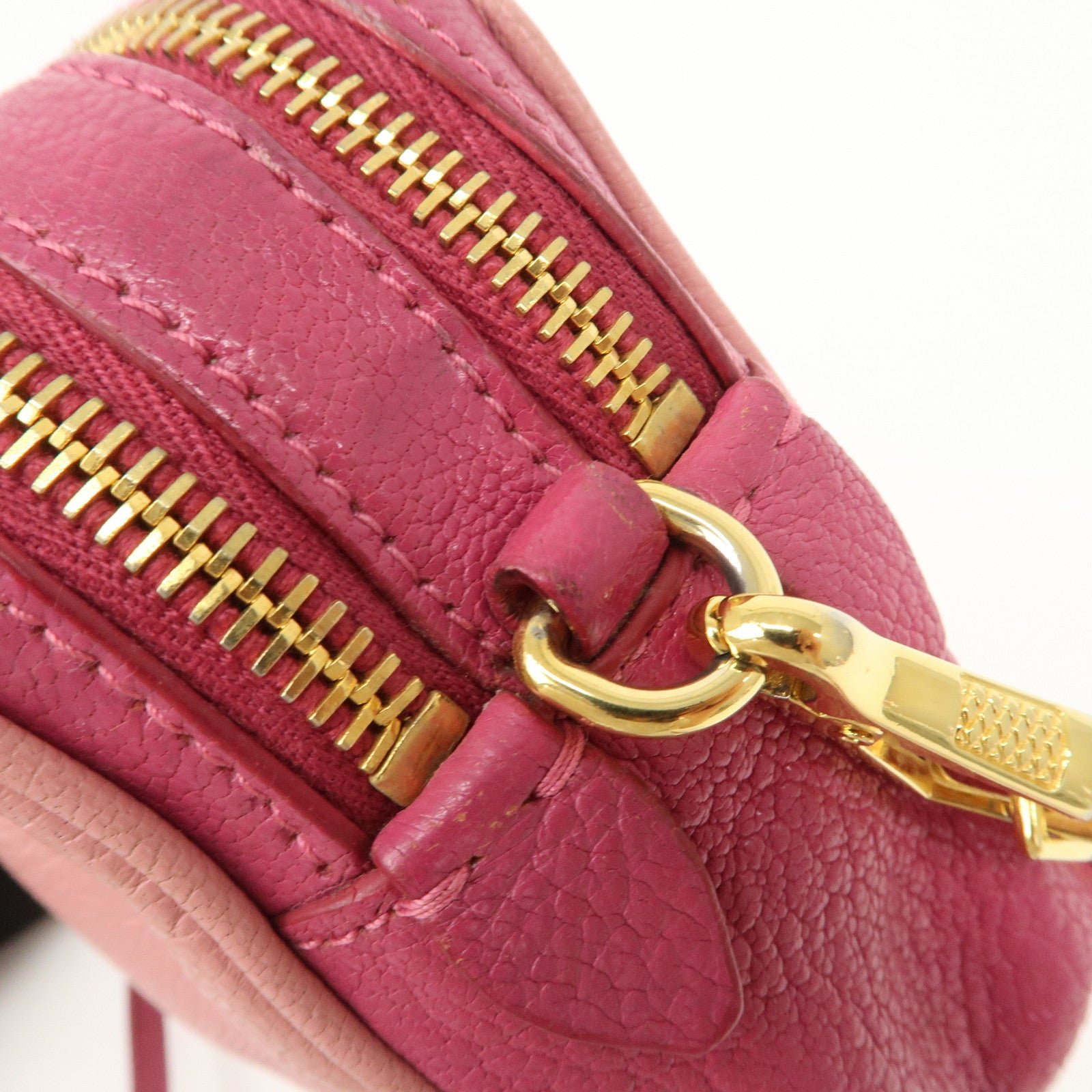 miu miu leather shoulder bag crossbody bag pink used miu miu leather shoulder bag crossbody bag pink used