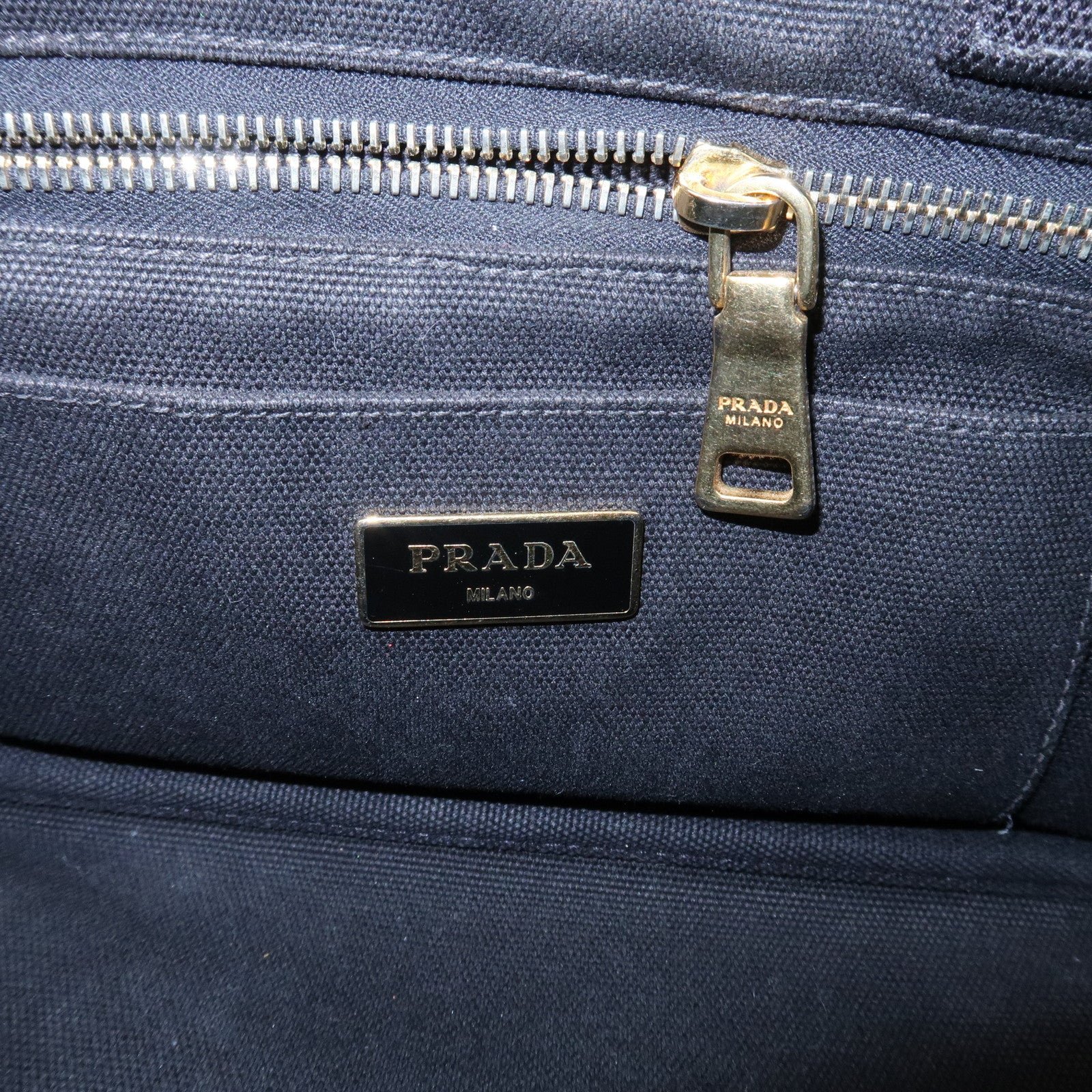 prada logo canapa mini canvas tote bag hand bag black bn2439 used prada logo canapa mini canvas tote bag hand bag black bn2439 used