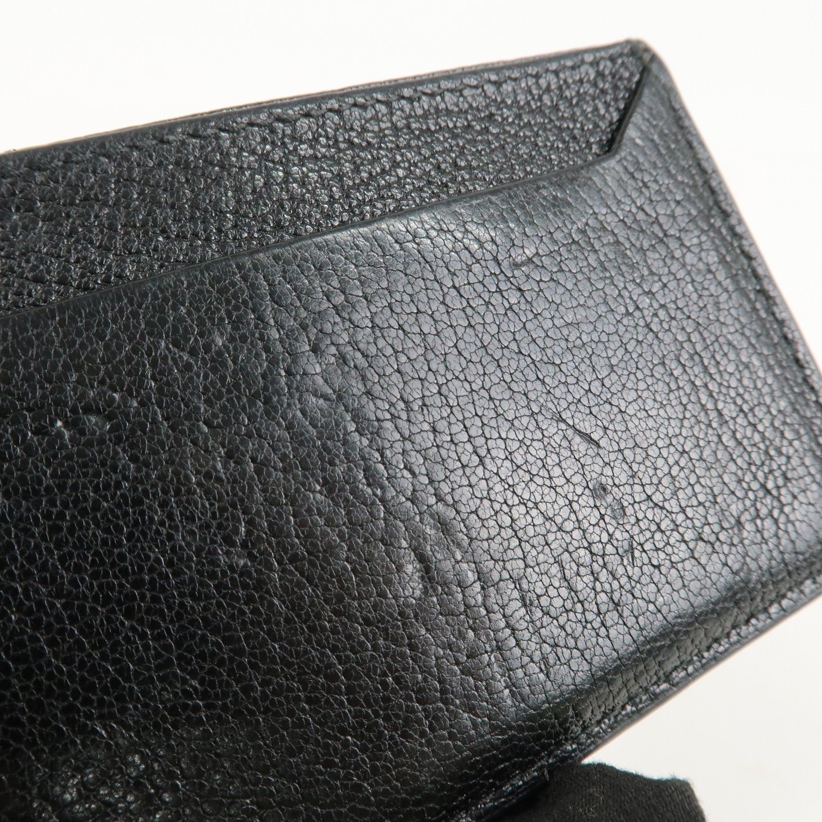 miu miu leather ribbon card case black gold hardware 5mc208 used miu miu leather ribbon card case black gold hardware 5mc208 used