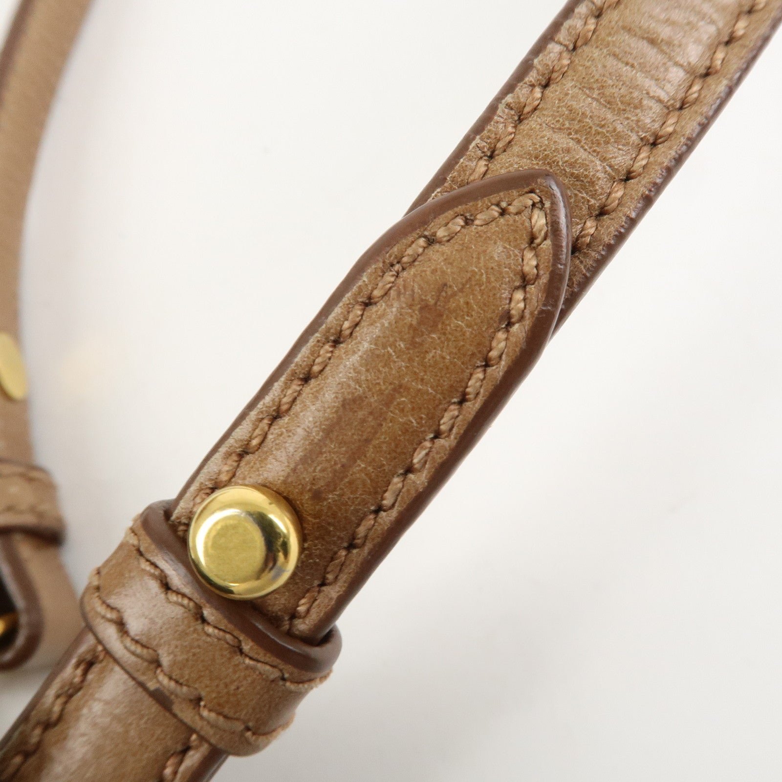 miu miu leather side ribbon 2way bag hand bag beige gold miu miu leather side ribbon 2way bag hand bag beige gold