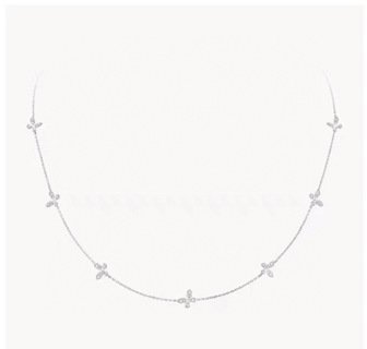 classic butterfly petite diamond necklace classic butterfly petite diamond necklace