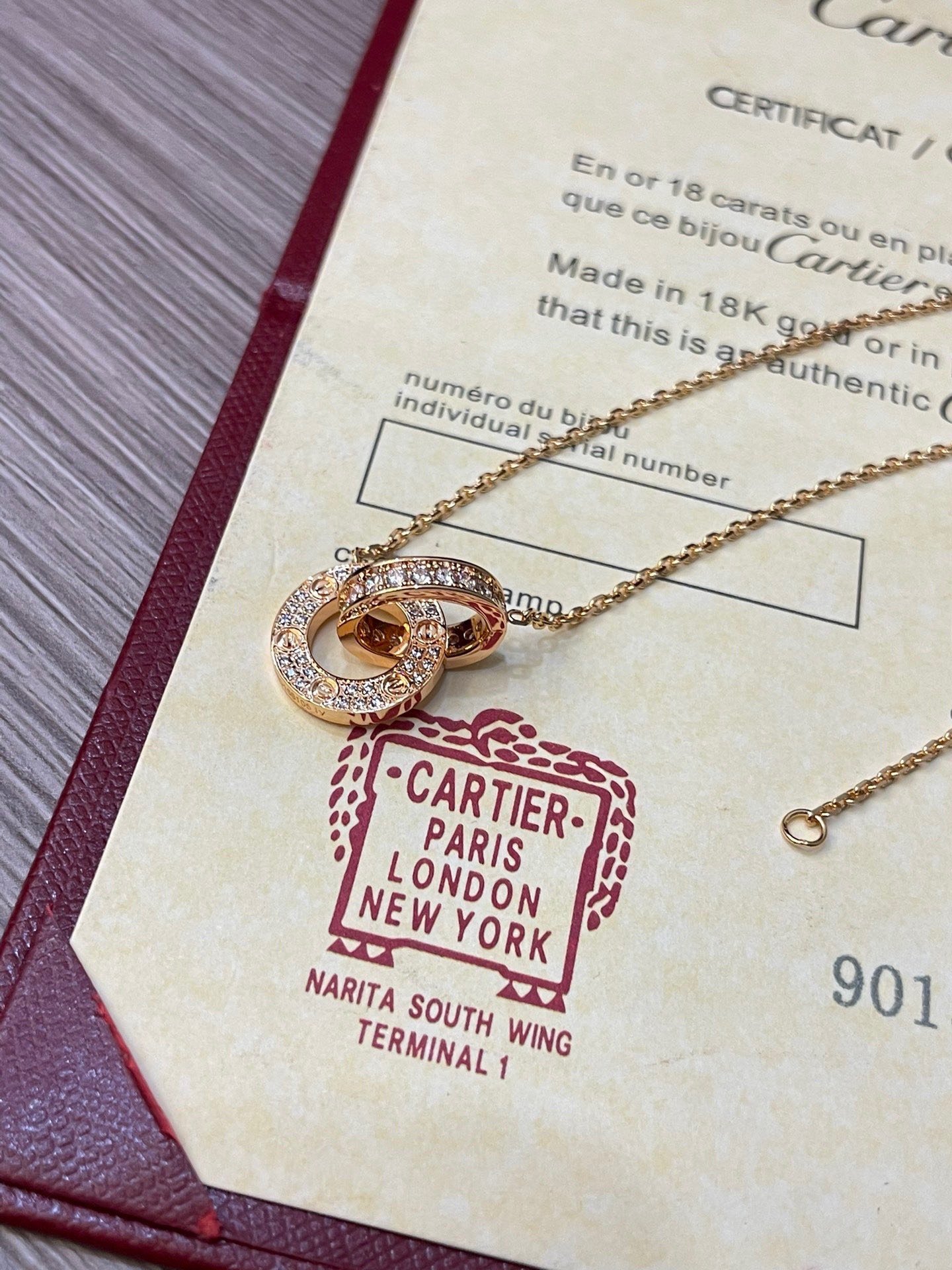 love pendant, paved love pendant, paved