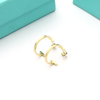 tiffany t hoop earrings in rose gold tiffany t hoop earrings in rose gold