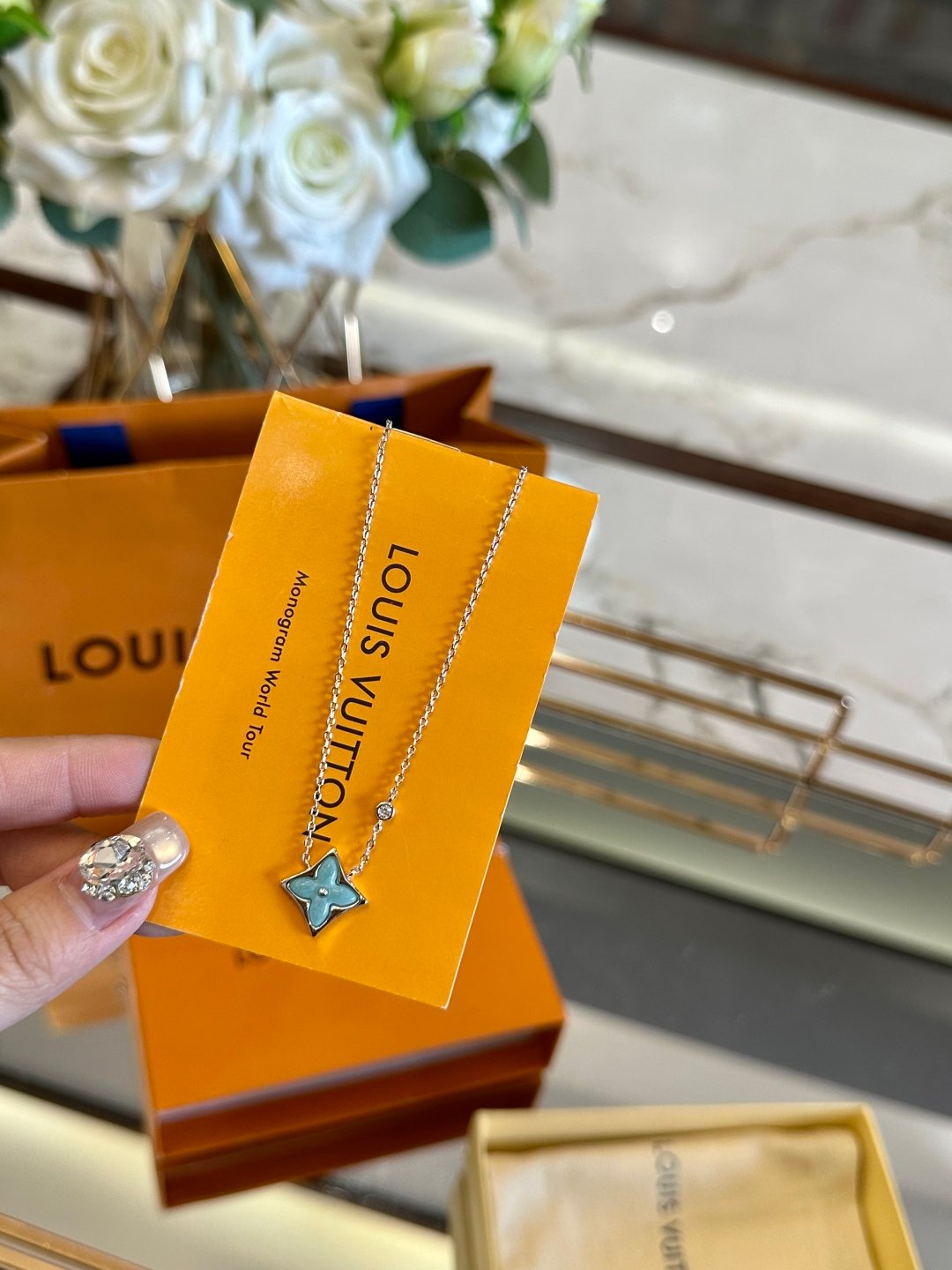 color blossom bb star bracelet, yellow gold, amazonite and diamond color blossom bb star bracelet, yellow gold, amazonite and diamond