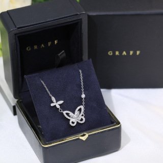 double butterfly silhouette diamond pendant double butterfly silhouette diamond pendant