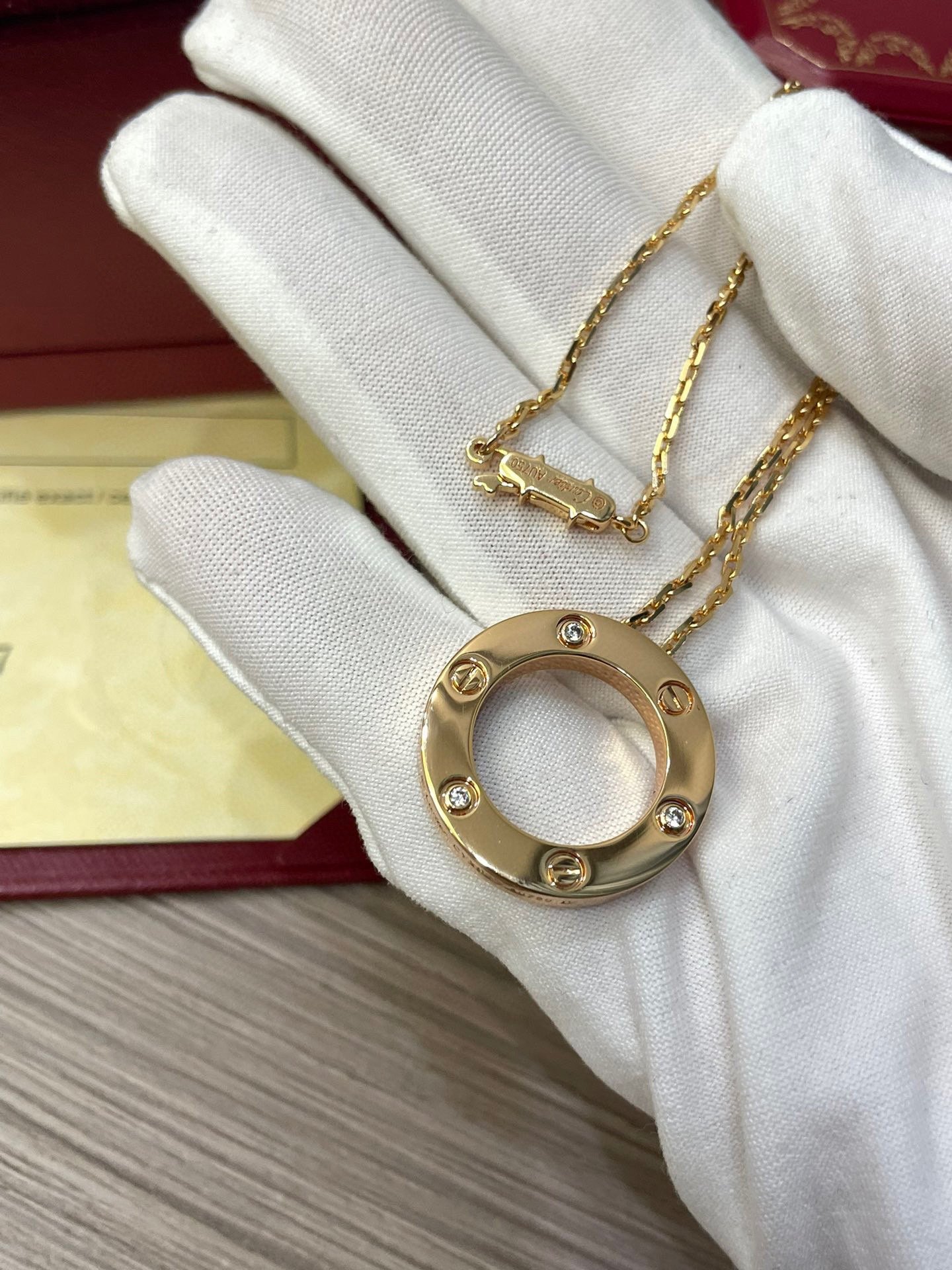 love pendant, 3 diamonds love pendant, 3 diamonds