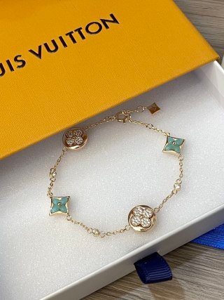 color blossom bb star and sun multi motif bracelet, yellow gold, amazonite and diamonds color blossom bb star and sun multi motif bracelet, yellow gold, amazonite and diamonds
