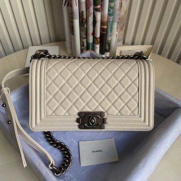 Chanel Calfskin Size:25x15x9cm